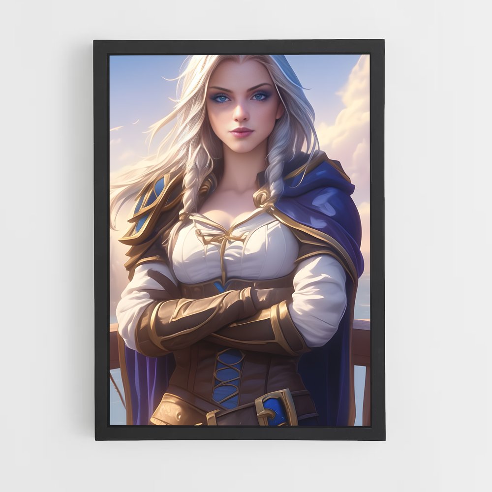 Poster Jaina, La Gardienne des Glaces – affiche World of Warcraft (vue 2)